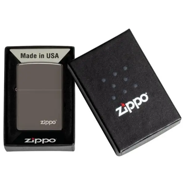 ZIPPO upaljač 150ZL black ice logo 1
