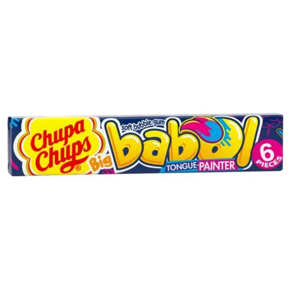 Žvake CHUPA CHUPS Big babol tongue painter 27,6g 0