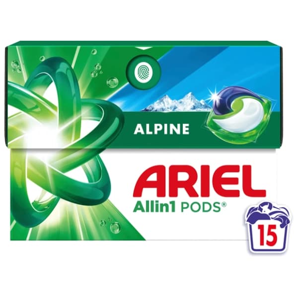ARIEL PODS Alpine kapsule za veš 15 kom 0