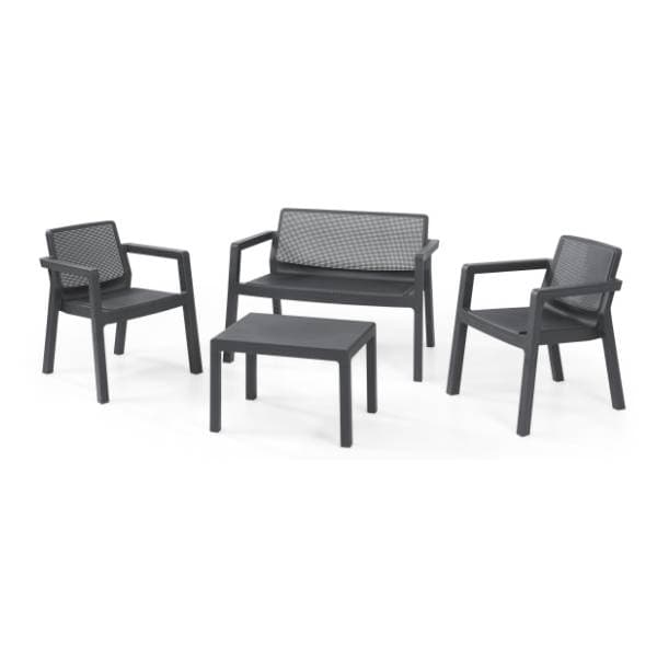Baštenski set KETER Emilly patio CU 246589 grafit 0