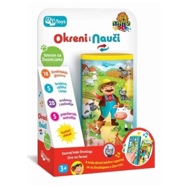Bebi telefon okreni i nauči MILLA TOYS 0