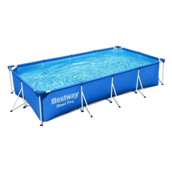 BESTWAY bazen za dvorište sa pumpom 400x211x81cm Steel Pro 0
