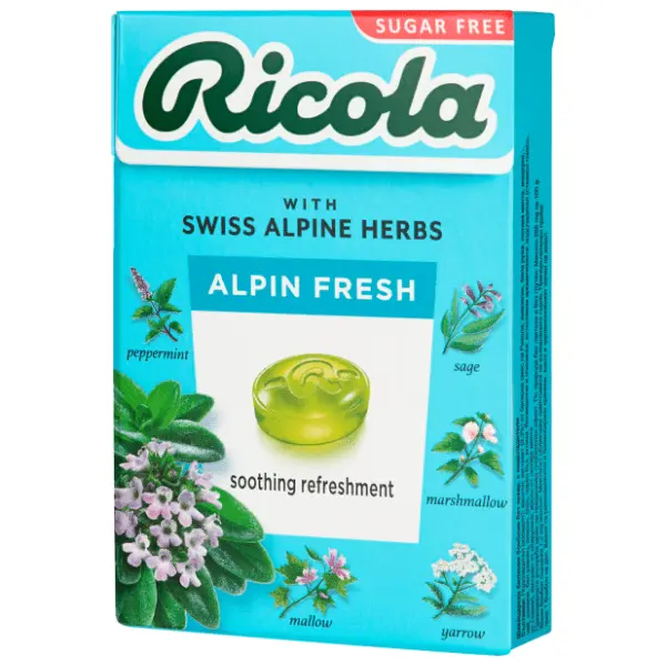 Bombone RICOLA Alpin fresh bez šećera 40g 0