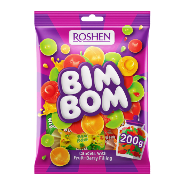 Bombone ROSHEN Bim bom 200g 0