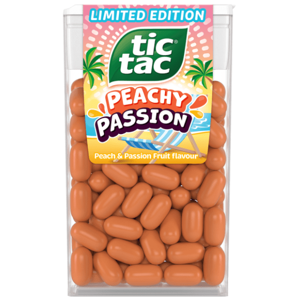 Bombone TIC TAC peach passion 54g 0