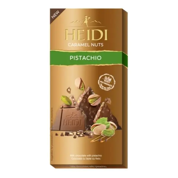Čokolada HEIDI mlečna sa pistaćima 80g 0