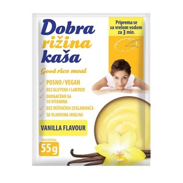 DOBRA rižina kaša vanila 55g 0