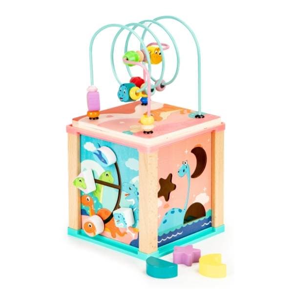 Drvena edukativna kocka MS ECO TOYS 0