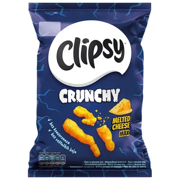 Flips CLIPSY Crunchy melted cheese 70g 0