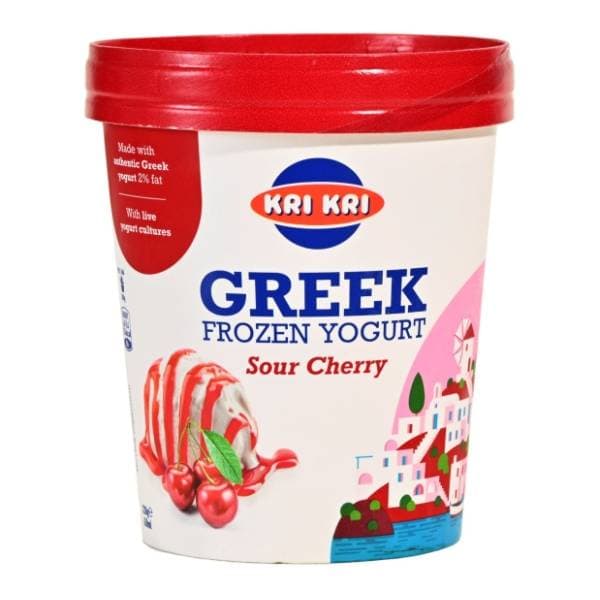 Grčki jogurt KRI KRI višnja smrznut 320ml 0