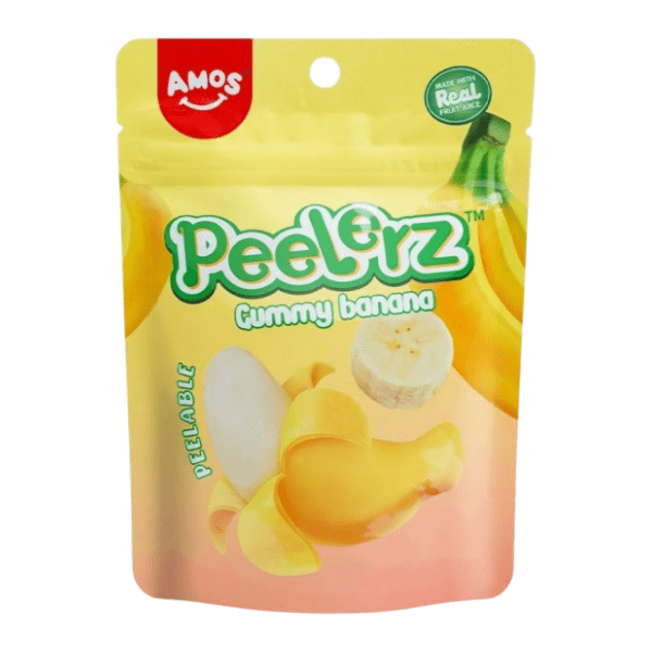 Gumene bombone AMOS Peelerz banana 65g 0
