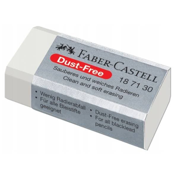 Gumica FABER CASTELL dust-free bela 1kom 0