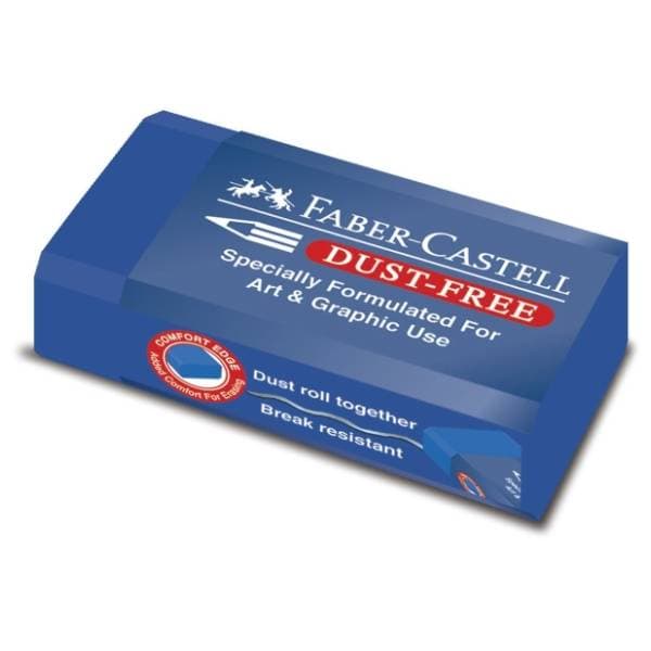 Gumica FABER CASTELL dust-free plava 1kom 0