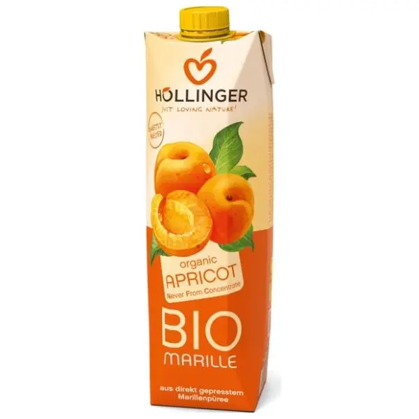 HOLLINGER organski sok kajsija 1l 0
