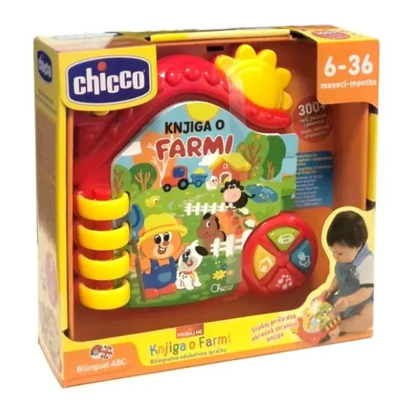 Igračka knjiga o farmi CHICCO 1