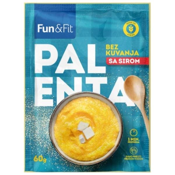 Instant palenta sa sirom FUN&FIT 55g 0