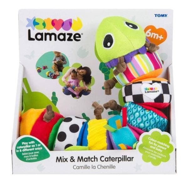 Interaktivna gusenica Mix n match TOMY LAMAZE 0