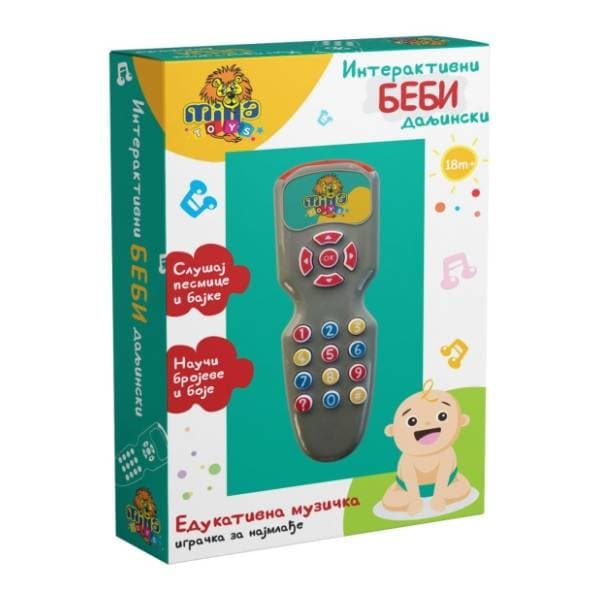 Interaktivni bebi daljinski MILLA TOYS 0