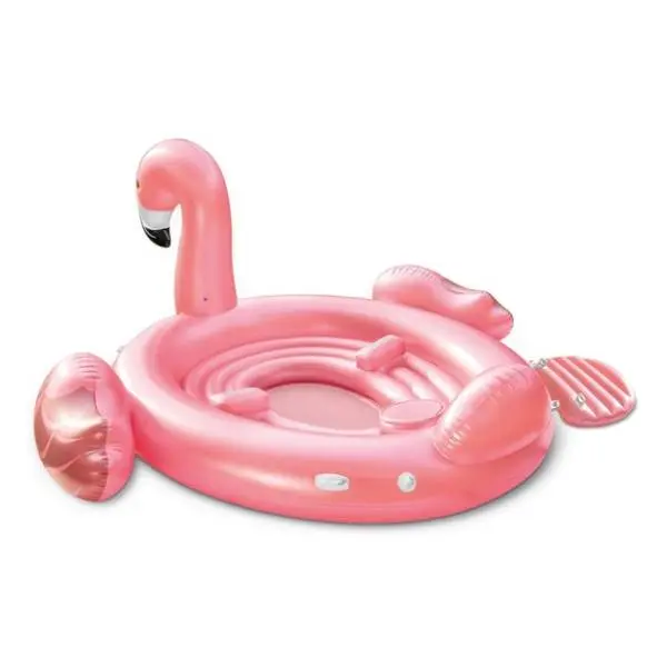 INTEX dušek za vodu Flamingo party Island 422x373x185cm 1