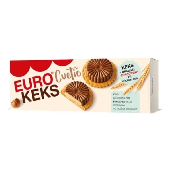 Keks SWISSLION Eurocream cvetić 105g 0