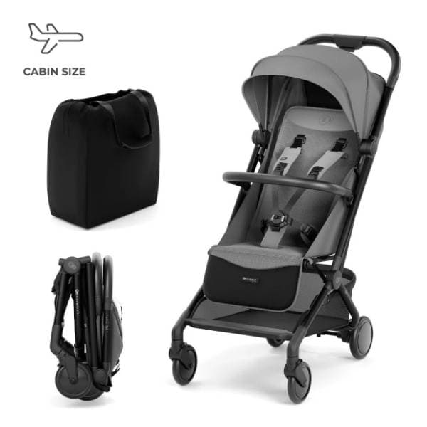 KINDERKRAFT kolica za bebe Pilot 2 siva 4