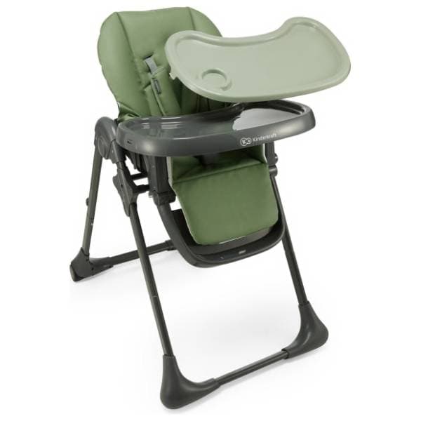 KINDERKRAFT stolica za hranjenje 2u1 Tummie green 1