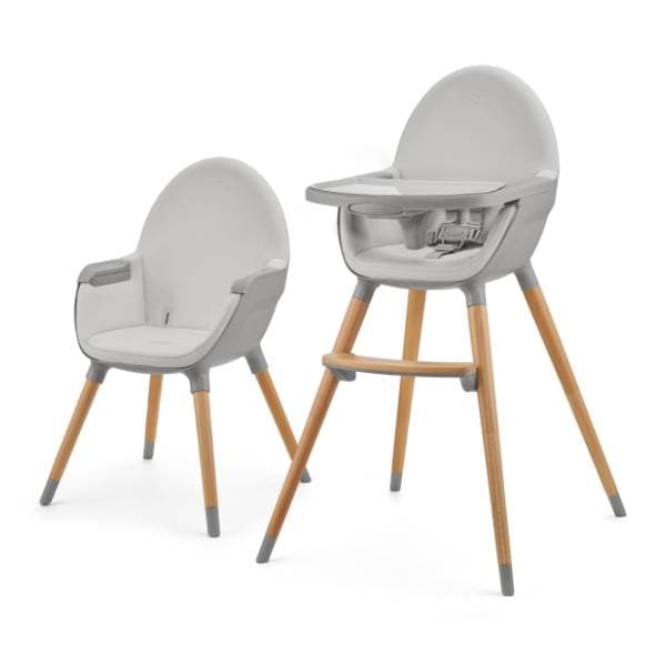 KINDERKRAFT stolica za hranjenje Fini 2 siva 1