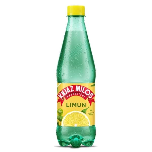 KNJAZ MILOŠ gazirana voda limun 0,5l 0