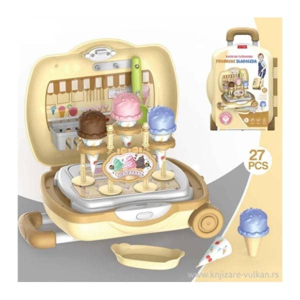 Kofer set Prodavac sladoleda PERTINI 1