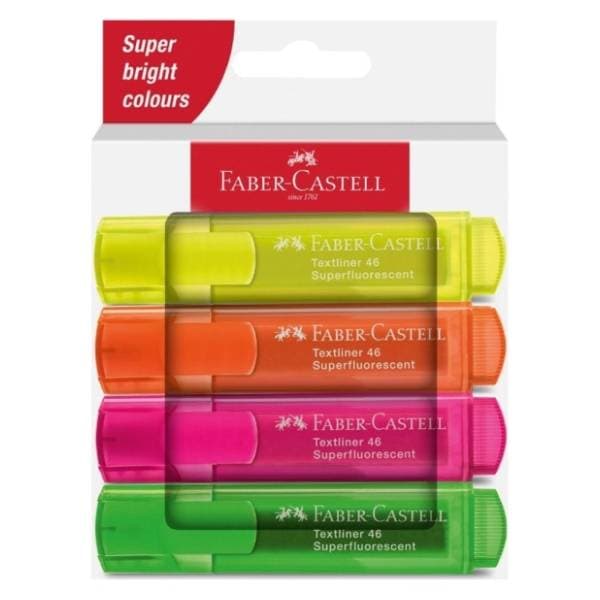 Marker FABER CASTELL textliner 46 4kom 0