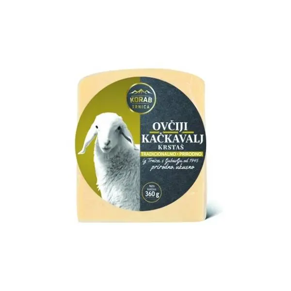 Ovčiji kačkavalj krstaš KORAB 360g 0