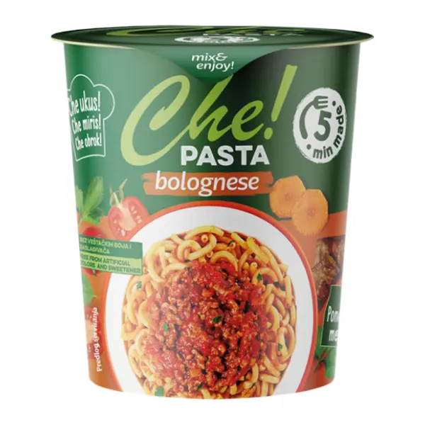Pasta cup CHE PASTA bolonjeze 68g 0