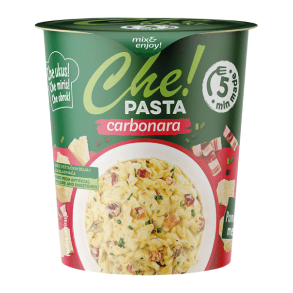 Pasta cup CHE PASTA carbonara 55g 0