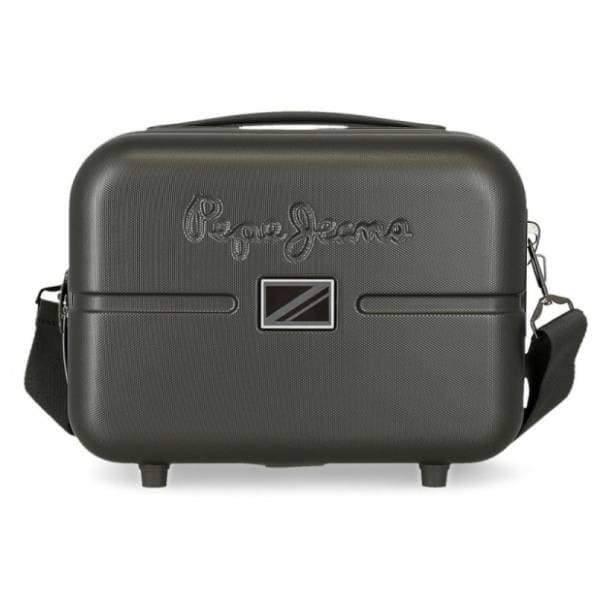 PEPE JEANS beauty case tamnosivi 0