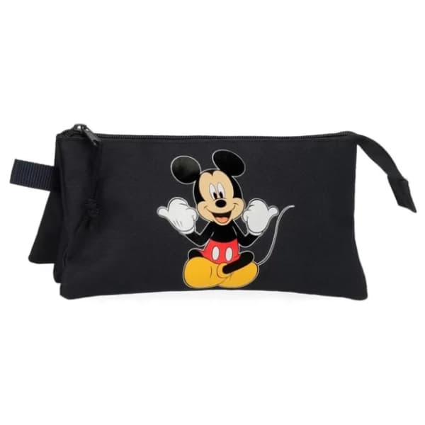 Pernica sa tri pregrade MICKEY Cheerful crna 0