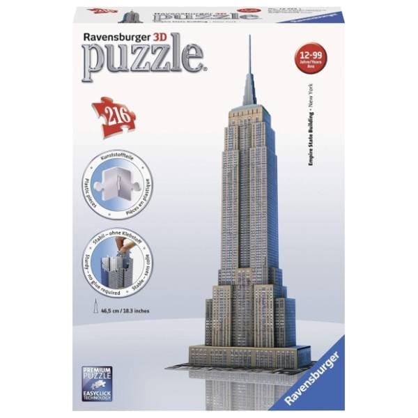 Puzzle 3D Empire state building RAVENSBURGER 0