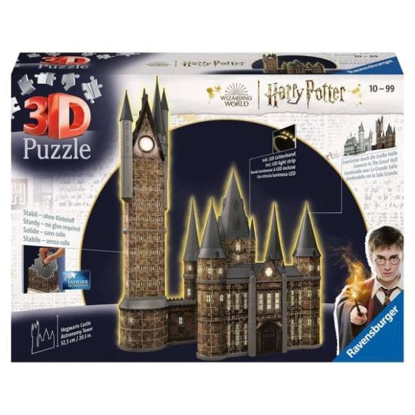 Puzzle 3D Harry Potter Hogwarts Castle 626 delova RAVENSBURGER 0