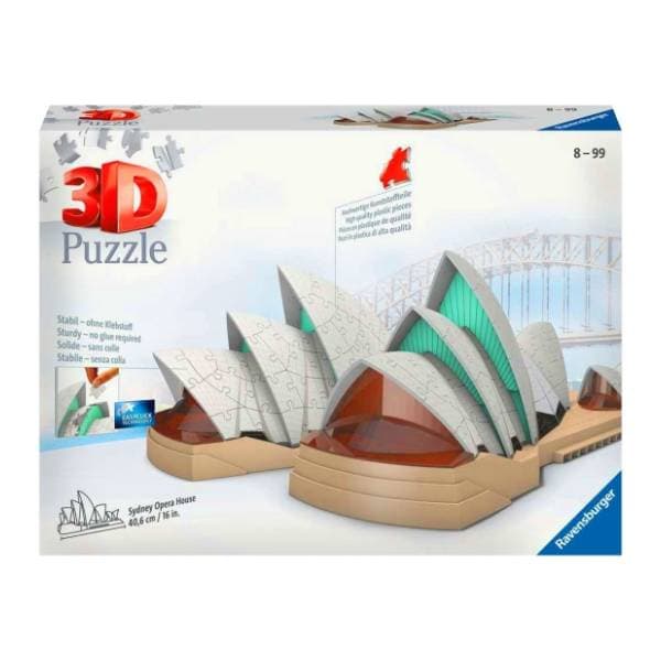 Puzzle 3D Sidnejska opera RAVENSBURGER 0