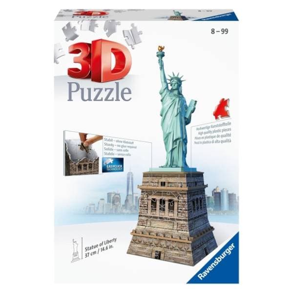 Puzzle 3D Statua Slobode RAVENSBURGER 0