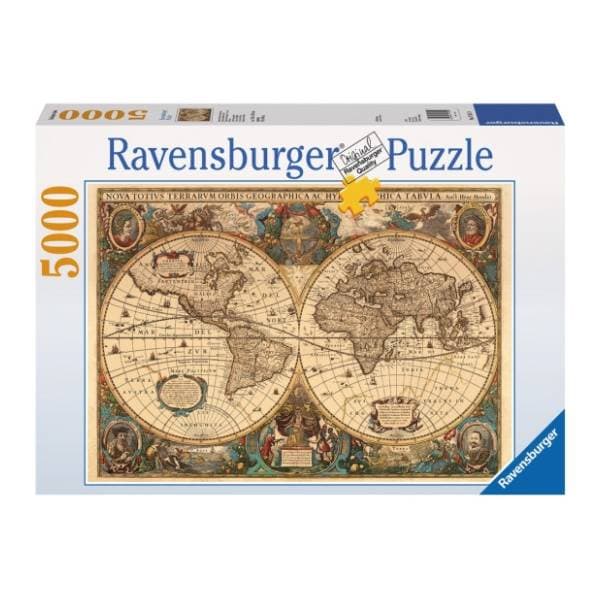 Puzzle Antička karta sveta RAVENSBURGER 0