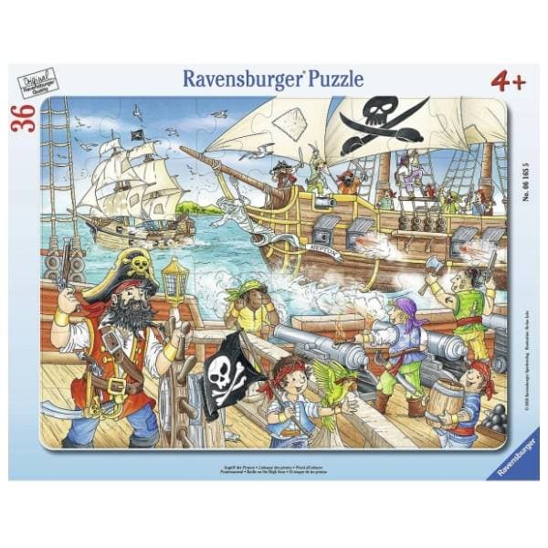 Puzzle Bitka pirata RAVENSBURGER 0