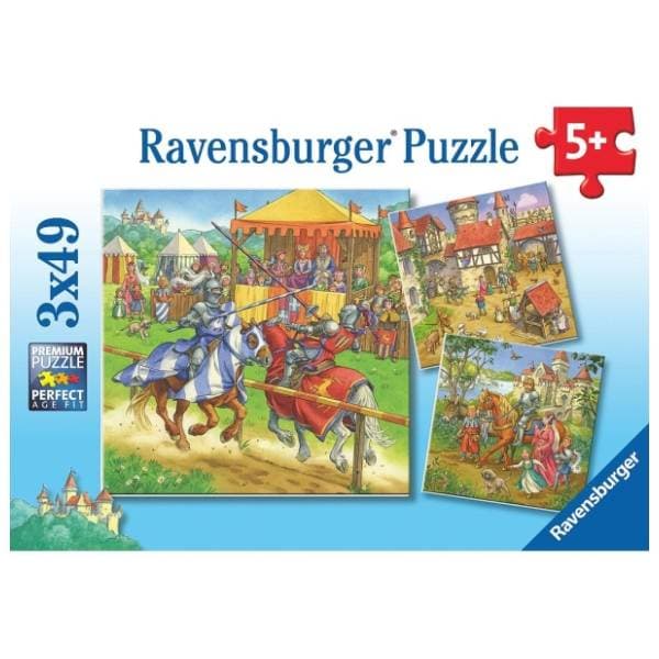 Puzzle Borba vitezova u srednjem veku RAVENSBURGER 0
