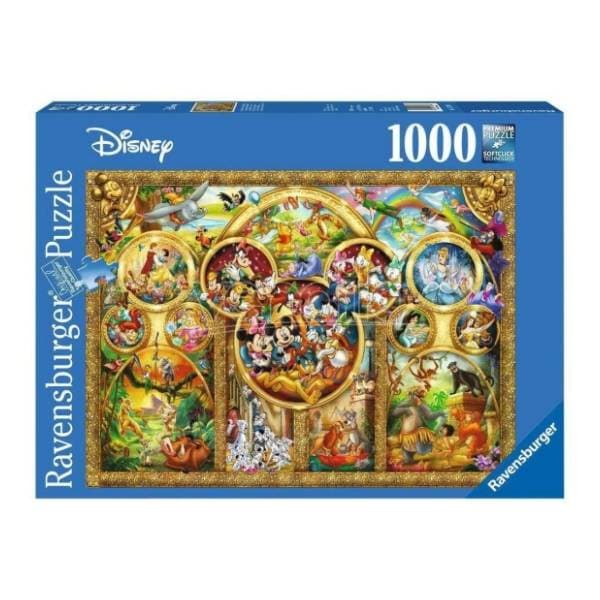 Puzzle Diznijevi likovi u zlatu RAVENSBURGER 0