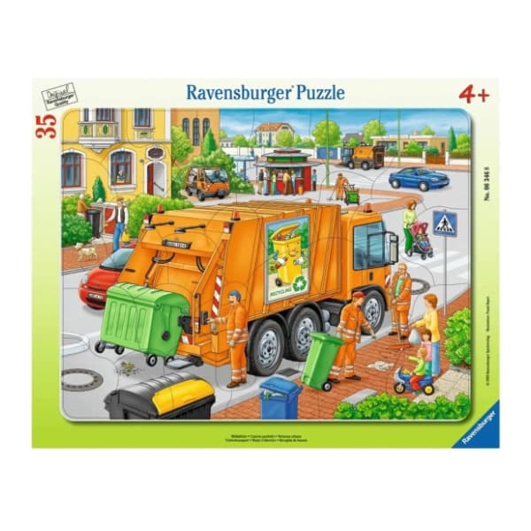Puzzle Djubretari u gradu RAVENSBURGER 0