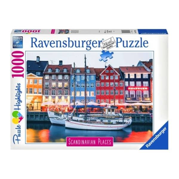 Puzzle Kopenhagen Danska RAVENSBURGER 0