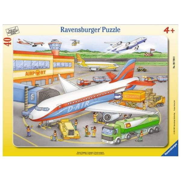 Puzzle Na aerodromu RAVENSBURGER 0