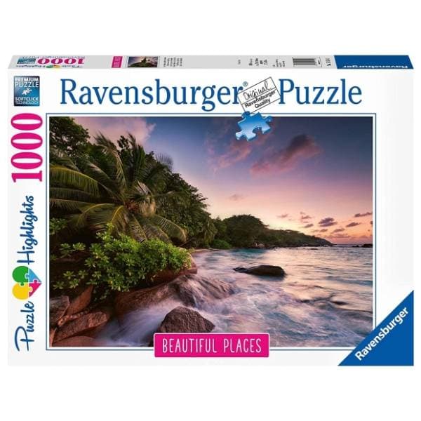 Puzzle Sejšeli RAVENSBURGER 0