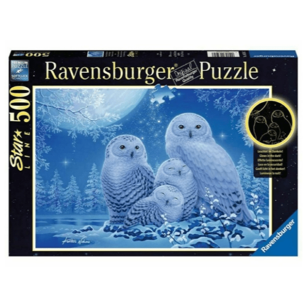 Puzzle Sove na mesečini RAVENSBURGER 0