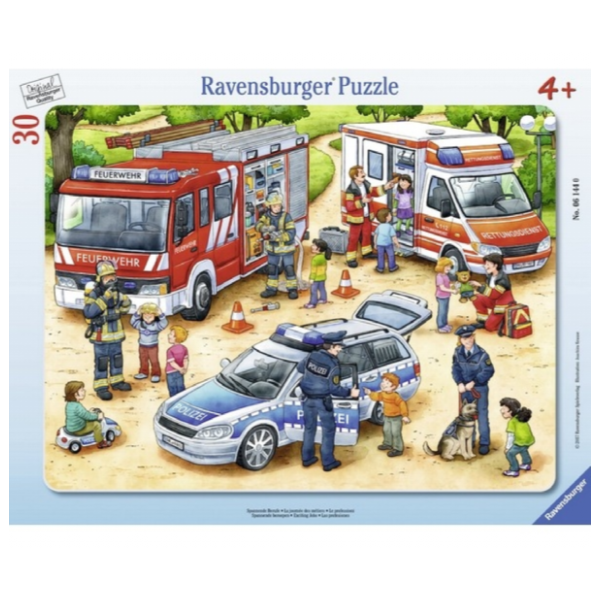 Puzzle Uzbudljiv posao RAVENSBURGER 0