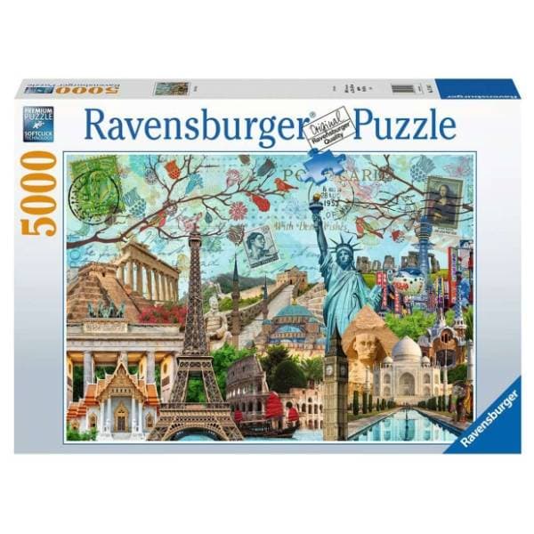 Puzzle Veliki gradovi kolaž RAVENSBURGER 0
